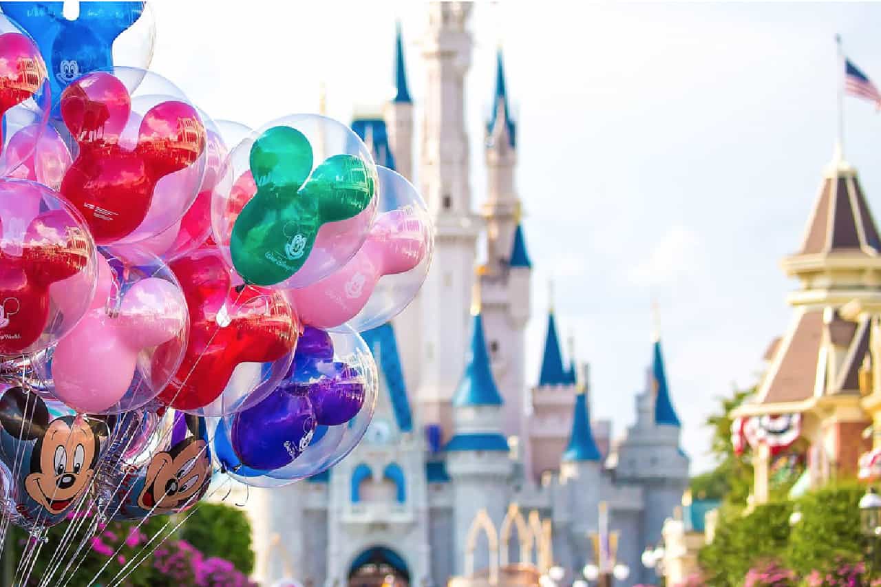 Main street USA in Walt Disney World used as a promo image to advertise Travel Agent services to plan a Disney vacation