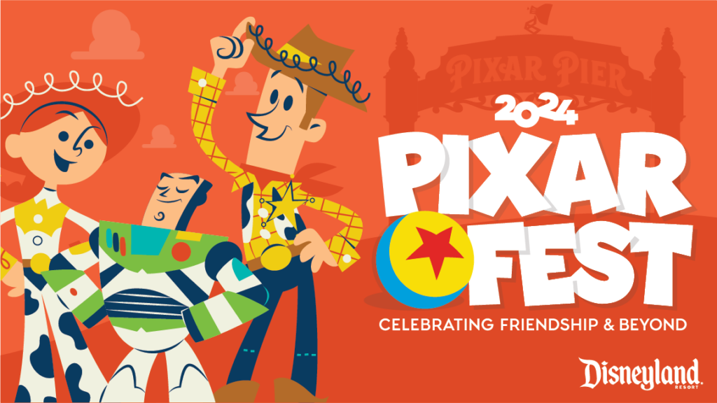 Pixar Fest Toy Story promotional banner