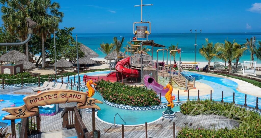 Pirates Island water Park at Beaches Negril