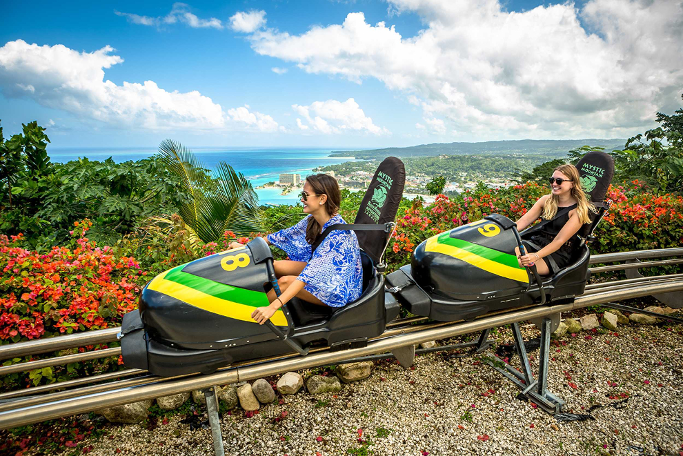 Bobsled excursion in Jamaica